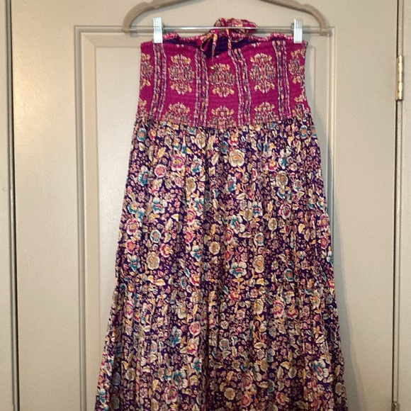 Anthropologie| Maeve |Fall Daleka Purple Silk Dress | Sz Medium NWT - Picture 8 of 11